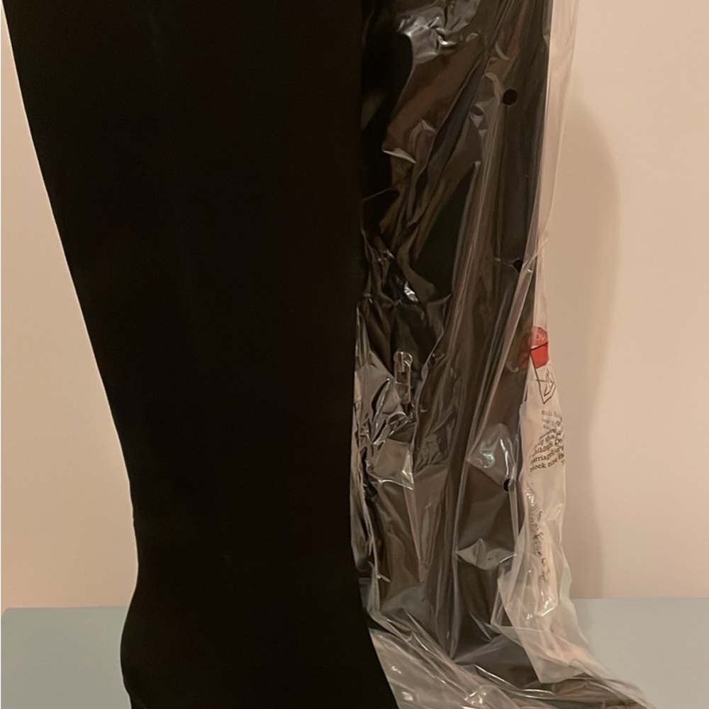 Black Knee-High Boots